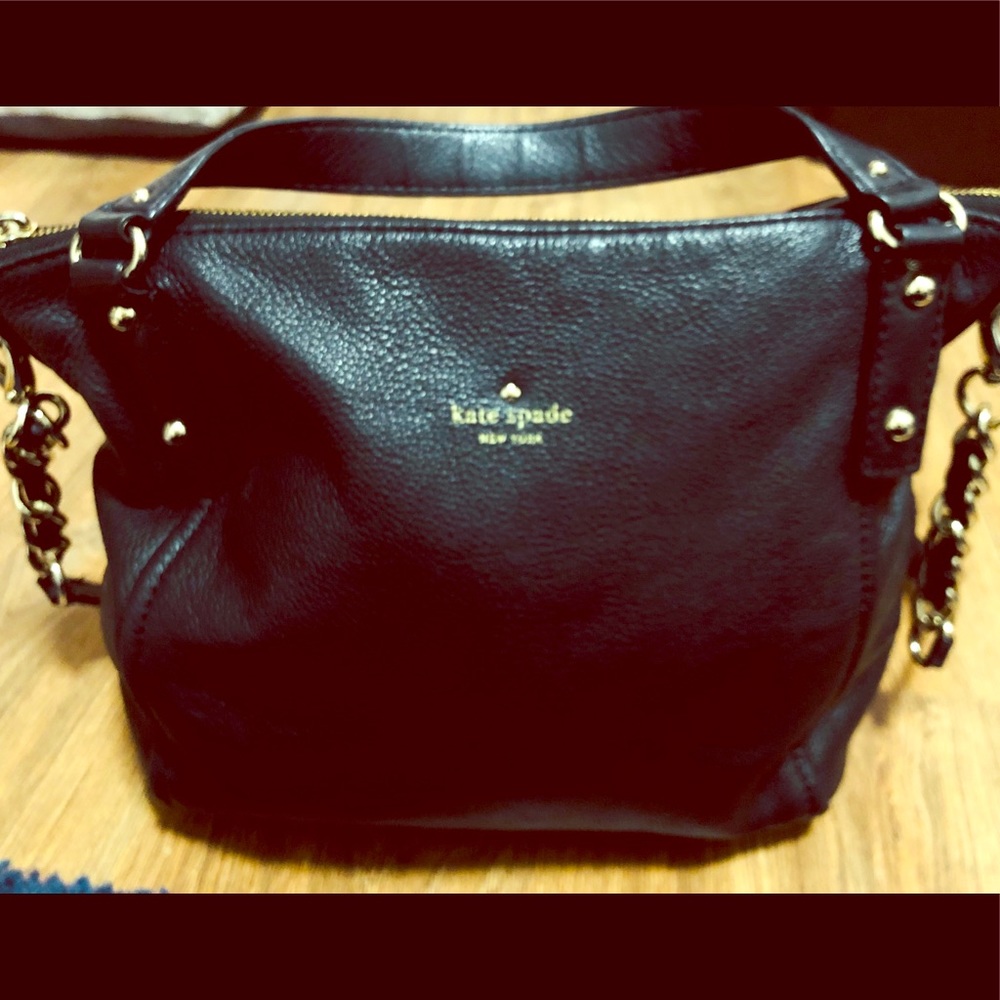 Kate Spade Black Leather Purse